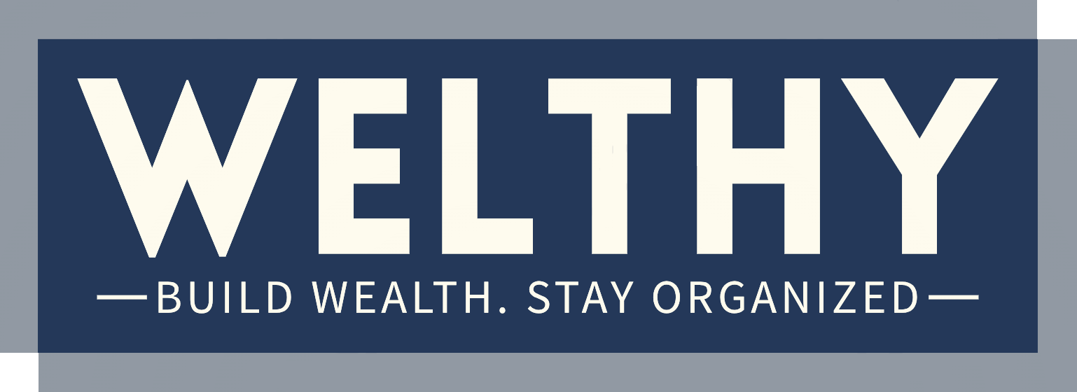 Welthy — build wealth, stay organized